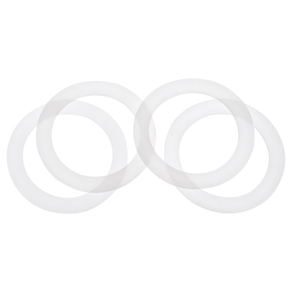 REGENT SILICONE REPLACEMENT GASKET 4 PEICES, (FITS 80MM DIA)