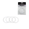 REGENT SILICONE REPLACEMENT GASKETS 4PK, FITS 95MM DIA