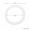 REGENT SILICONE REPLACEMENT GASKETS 4PK, FITS 95MM DIA