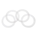 REGENT SILICONE REPLACEMENT GASKET 4 PIECES, (FITS 95MM DIA)