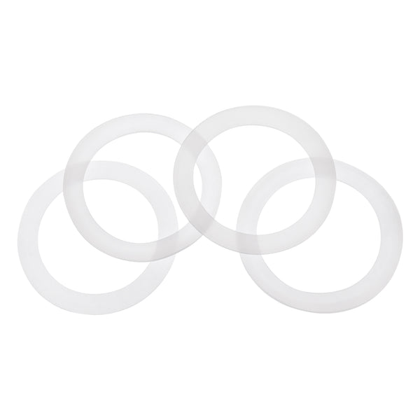 REGENT SILICONE REPLACEMENT GASKET 4 PIECES, (FITS 95MM DIA)