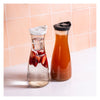 REGENT GLASS CARAFE WITH WHITE LID, 880ML