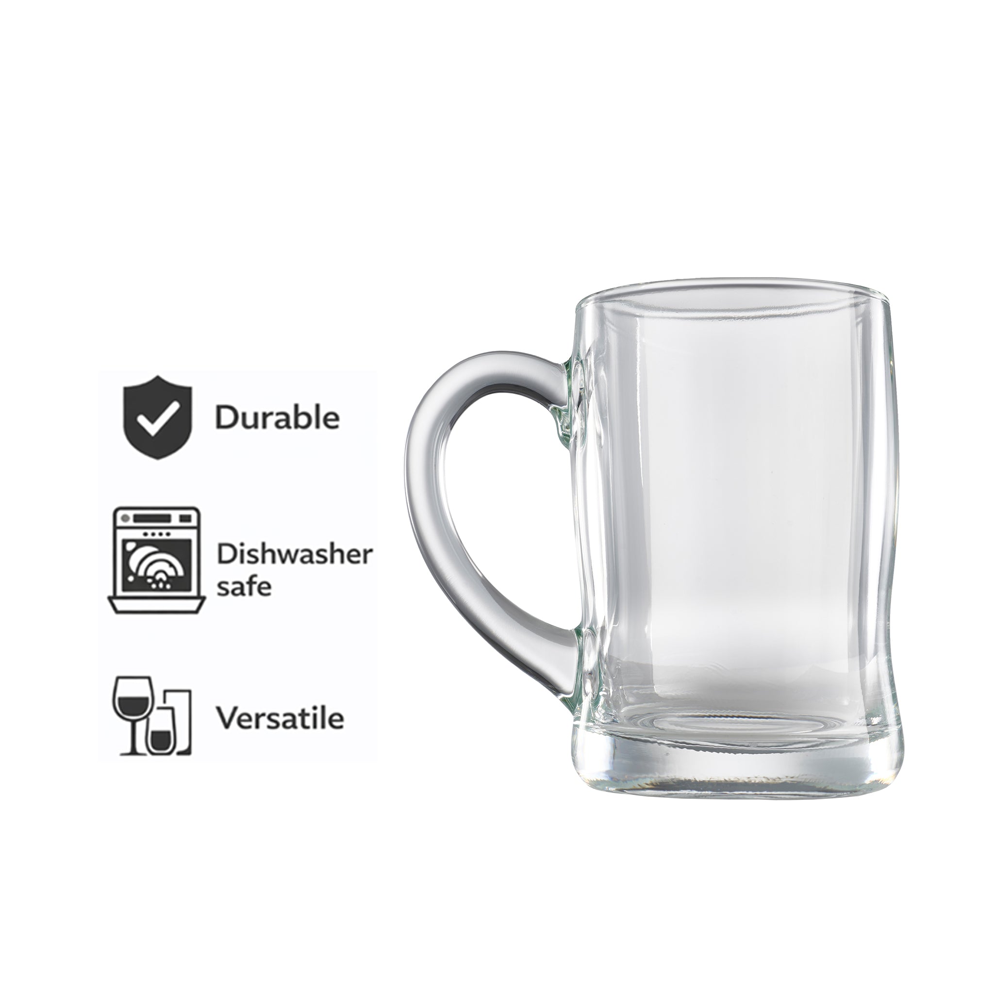 CONSOL MUNICH BEER MUG 2PK, 450ML