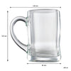 CONSOL MUNICH BEER MUG 2PK, 450ML