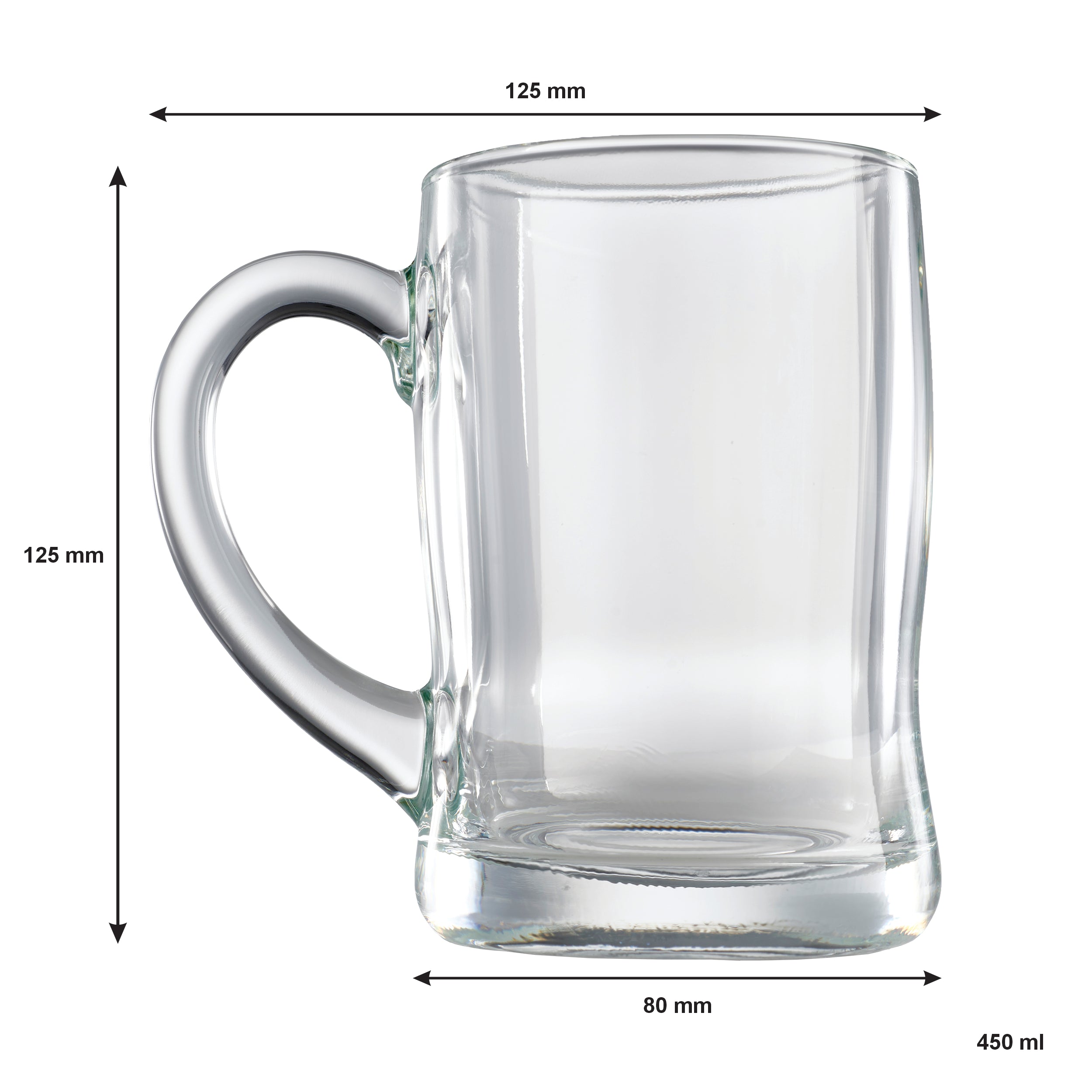CONSOL MUNICH BEER MUG 2PK, 450ML