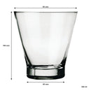 CONSOL SEVILLE WHISKEY TUMBLER 4 PACK, (350ML)