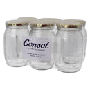 CONSOL HONEY JAR 6 PACK, 352ML