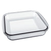 MARINEX SQUARE ROASTERS WITH COLOURED PLASTIC LIDS, 1.8L