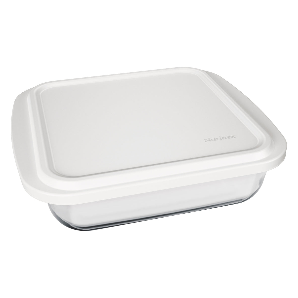 MARINEX SQUARE ROASTERS WITH COLOURED PLASTIC LIDS, 1.8L