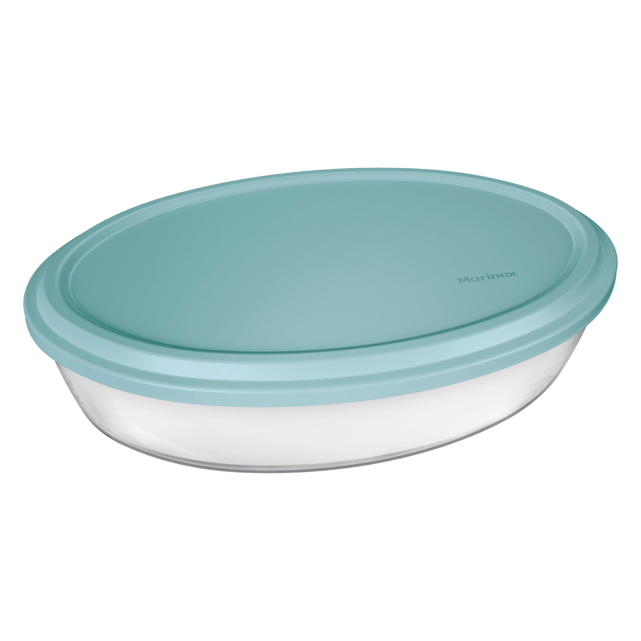 MARINEX OVAL ROASTERS WITH COLOURED PLASTIC LIDS, 1.6L