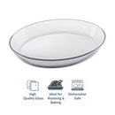 MARINEX OVAL ROASTER WITH COLOURED PLASTIC LID, 2.4L