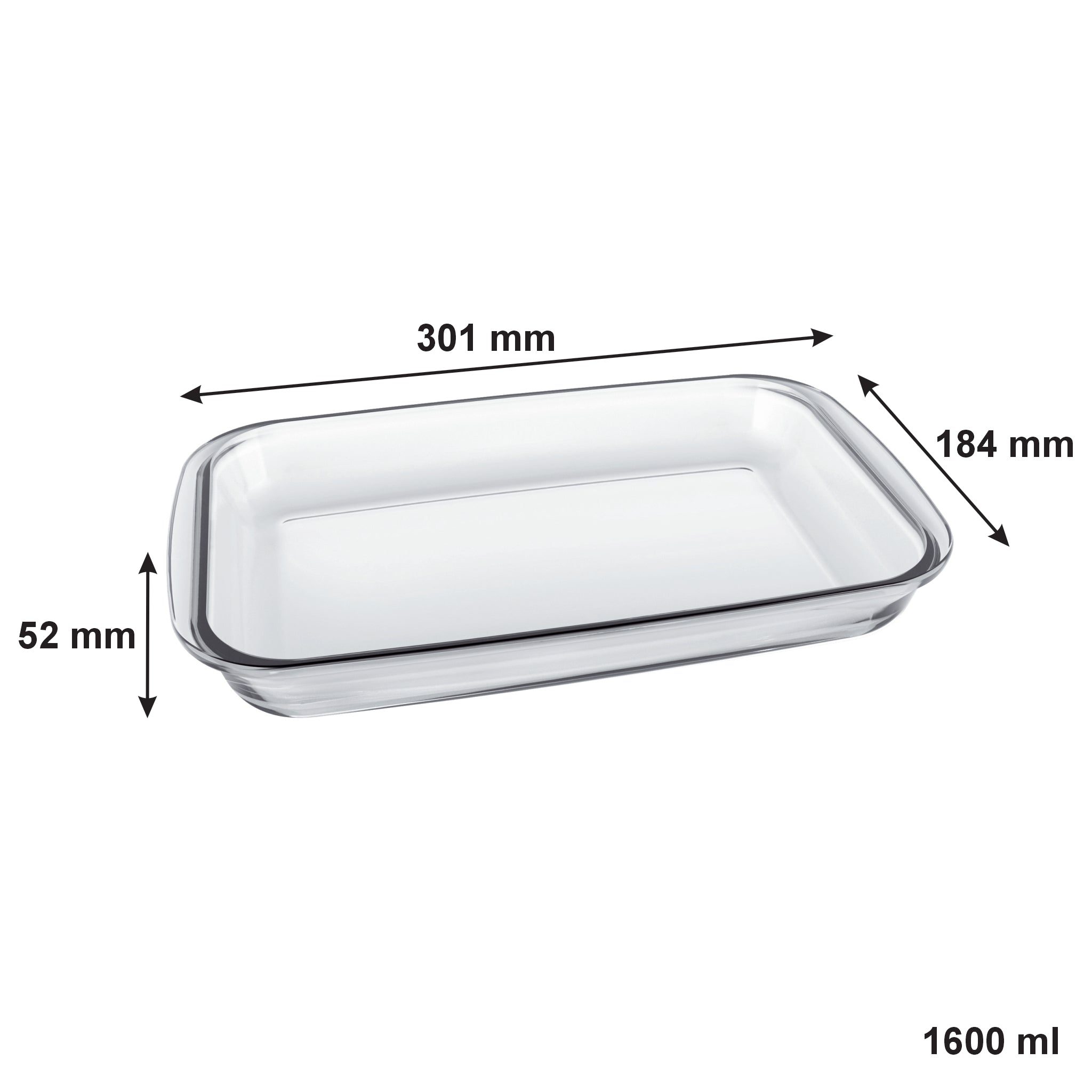 MARINEX RECT. ROASTERS WITH COLOURED PLASTIC LIDS, 1.6L