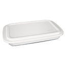 MARINEX RECT. ROASTER WITH COLOURED PLASTIC LID, 1.6LT (301X184X52MM)