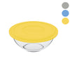 MARINEX MIXING BOWL WITH COLOURED PLASTIC LID, 500ML