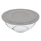 MARINEX MIXING BOWL WITH COLOURED PLASTIC LID, 500ML (60X155MM DIA)