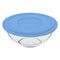 MARINEX MIXING BOWL WITH COLOURED PLASTIC LID, 500ML (60X155MM DIA)