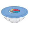 MARINEX MIXING BOWL WITH COLOURED PLASTIC LID, 500ML (60X155MM DIA)