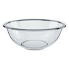MARINEX GLASS MIXING BOWLS WITH COLOURED PLASTIC LIDS, 1.5L