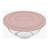 MARINEX MIXING BOWLS WITH COLOURED PLASTIC LIDS, 3L