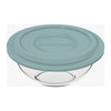 MARINEX MIXING BOWLS WITH COLOURED PLASTIC LIDS, 3L