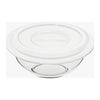 MARINEX MIXING BOWLS WITH COLOURED PLASTIC LIDS, 3L