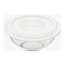 MARINEX MIXING BOWL WITH COLOURED PLASTIC LID, 3L