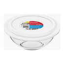 MARINEX MIXING BOWL WITH COLOURED PLASTIC LID, 3L