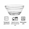 REGENT TEMPERED GLASS BOWL STACKABLE, 40ML