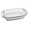 MARINEX SELETTA LARGE RECT. ROASTER WITH HANDLES & PLASTIC LID, 3.5LT (371X232X80MM)