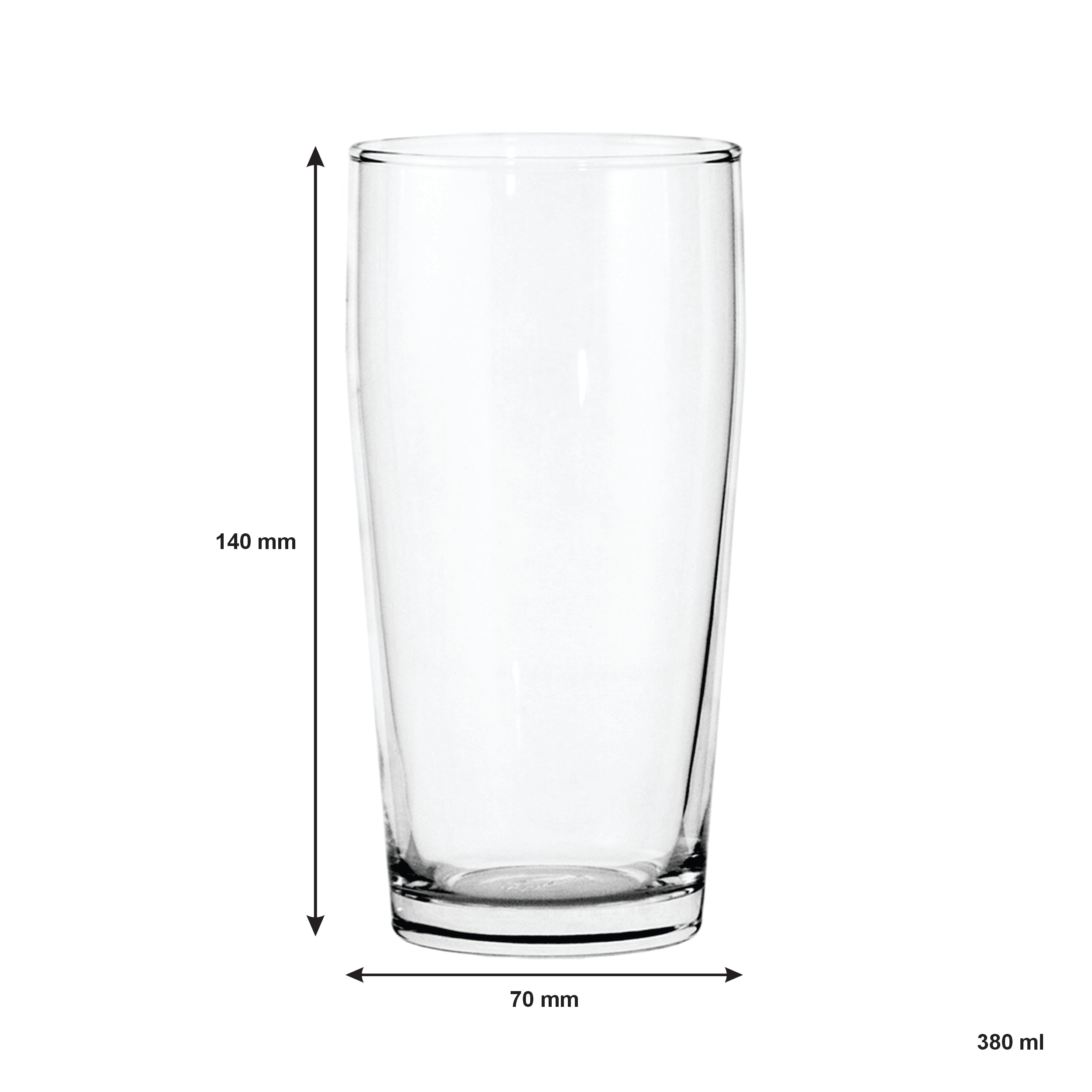 REGENT BLUE PLASTIC CRATE WITH WILLY TUMBLERS 30PK, 380ML