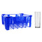 REGENT BLUE PLASTIC CRATE WITH ZOMBIE TUMBLERS, 30'S (330ML)