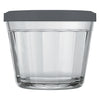 NADIR AMERICANO SMALL BOWL WITH 3 COLOURED PLASTIC LIDS, 150ML