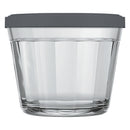 NADIR AMERICANO SMALL BOWL WITH 3 COLOURED PLASTIC LIDS, 150ML