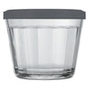 NADIR AMERICANO MEDIUM BOWL WITH 3 COLOURED PLASTIC LIDS, 350ML