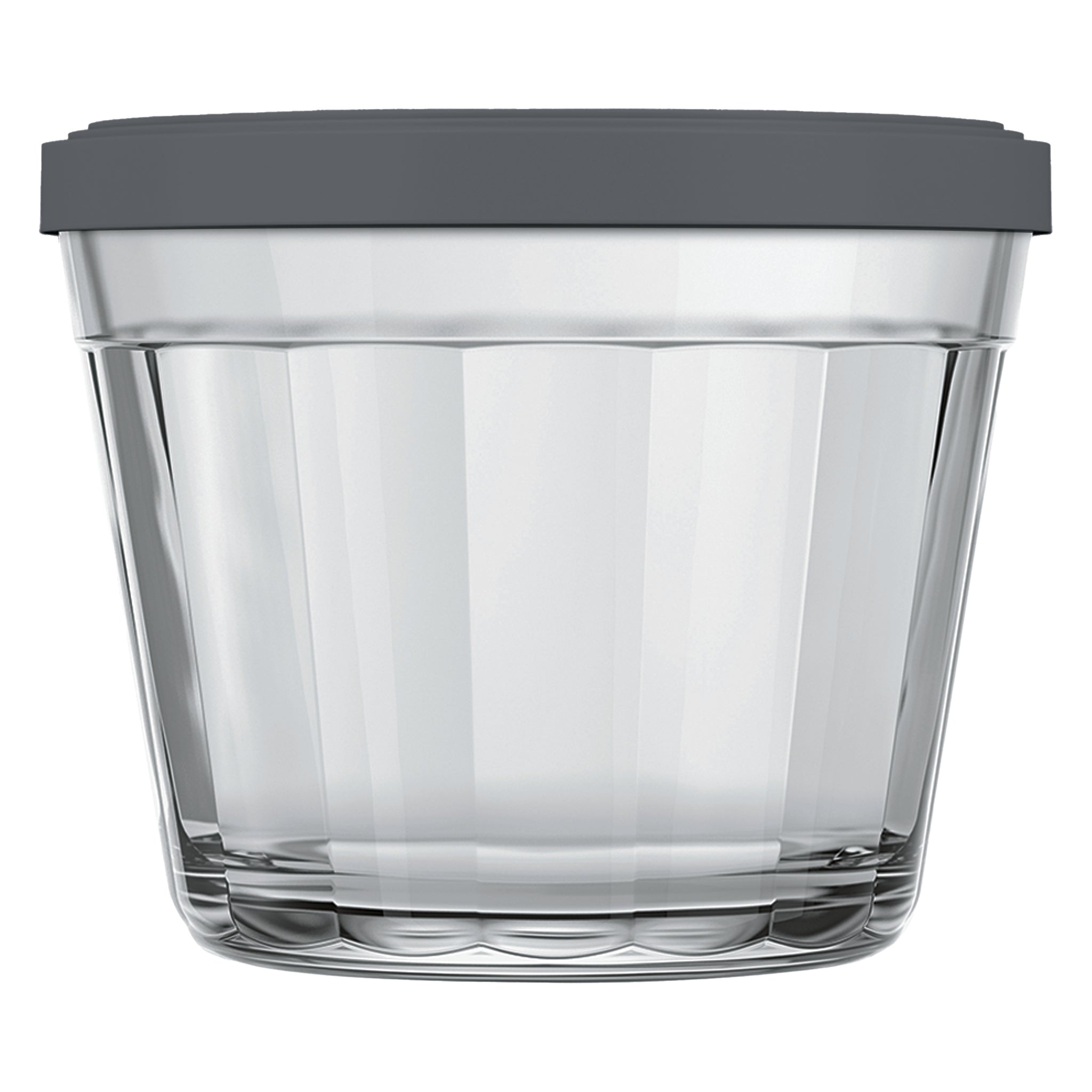 NADIR AMERICANO MEDIUM BOWL WITH 3 COLOURED PLASTIC LIDS, 350ML