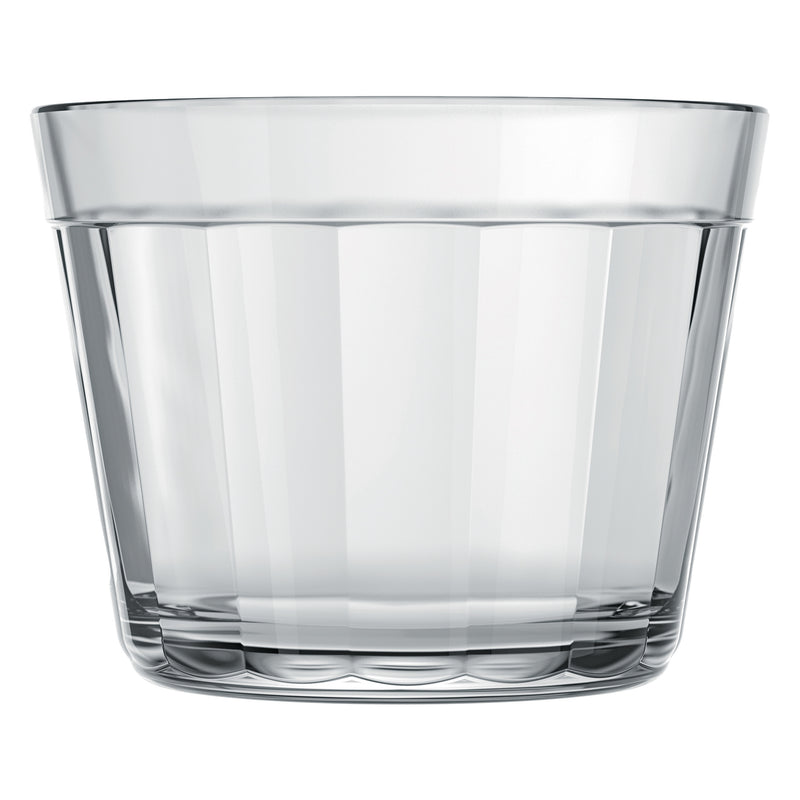 NADIR AMERICANO MEDIUM BOWL WITH 4 COLOURED PLASTIC LIDS, 350ML (103MM DIAX71MM)
