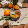 NADIR AMERICANO LARGE BOWL WITH 3 COLOURED PLASTIC LIDS, 600ML