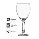 REGENT BLUE PLASTIC CRATE WITH WINE GLASSES 30PK, 250ML