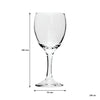 REGENT BLUE PLASTIC CRATE WITH WINE GLASSES 30PK, 250ML