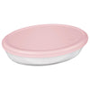 MARINEX OVAL ROASTERS WITH COLOURED PLASTIC LIDS, 3.2L