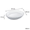 MARINEX OVAL ROASTER WITH COLOURED PLASTIC LID, 3.2LT (357X250X67MM)