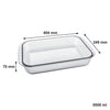 MARINEX DEEP RECTANGULAR ROASTER, 5LT (404X249X70MM)
