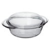 MARINEX SMALL ROUND CASSEROLE 700ML & LID 300ML, 1L