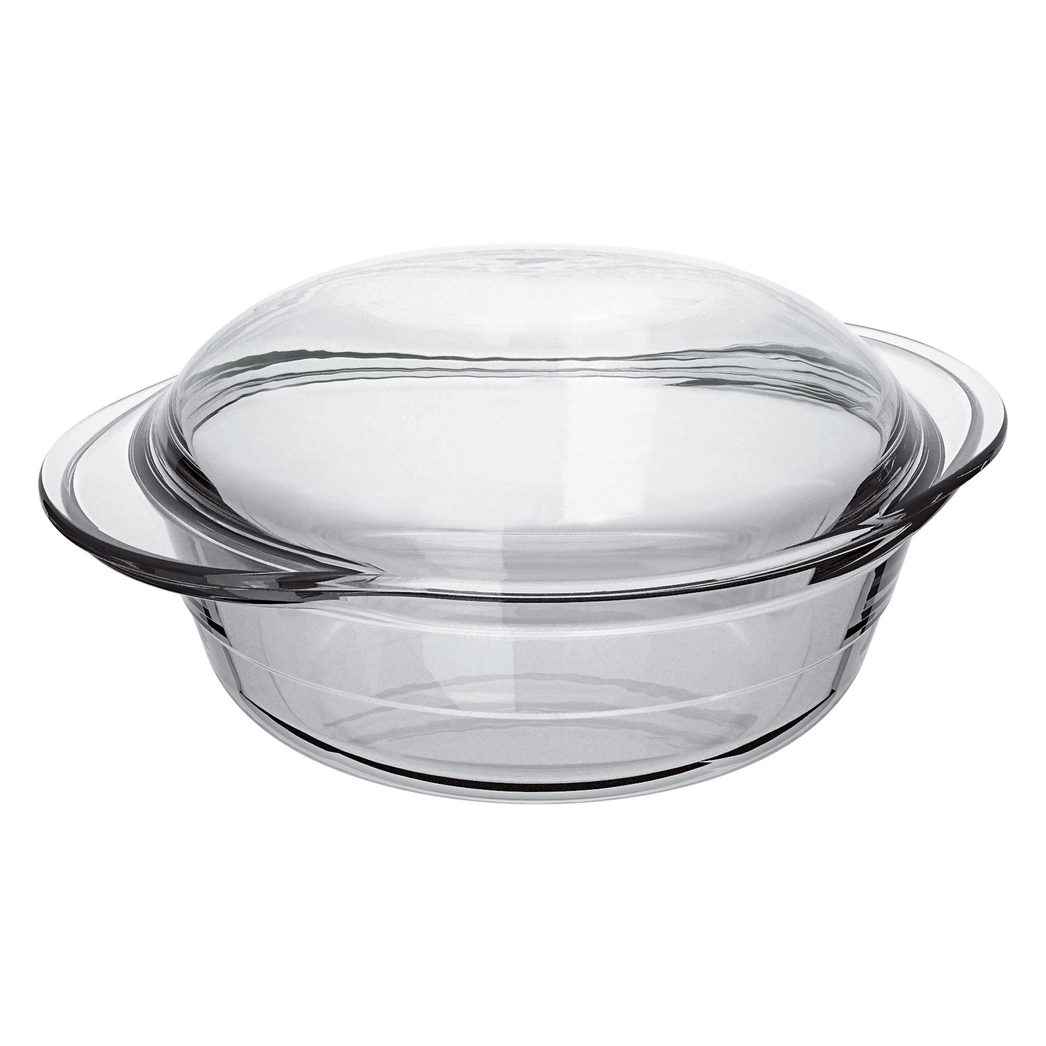 MARINEX SMALL ROUND CASSEROLE 700ML & LID 300ML, 1L