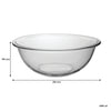 MARINEX GLASS MIXING BOWL, 4L