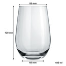 NADIR DUBAI LONG DRINK TUMBLER, (480ML)