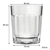 NADIR AMERICANO OLD FASHIONED TUMBLER, 315ML