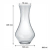 NADIR MALBEC GLASS WINE DECANTER, 950ML