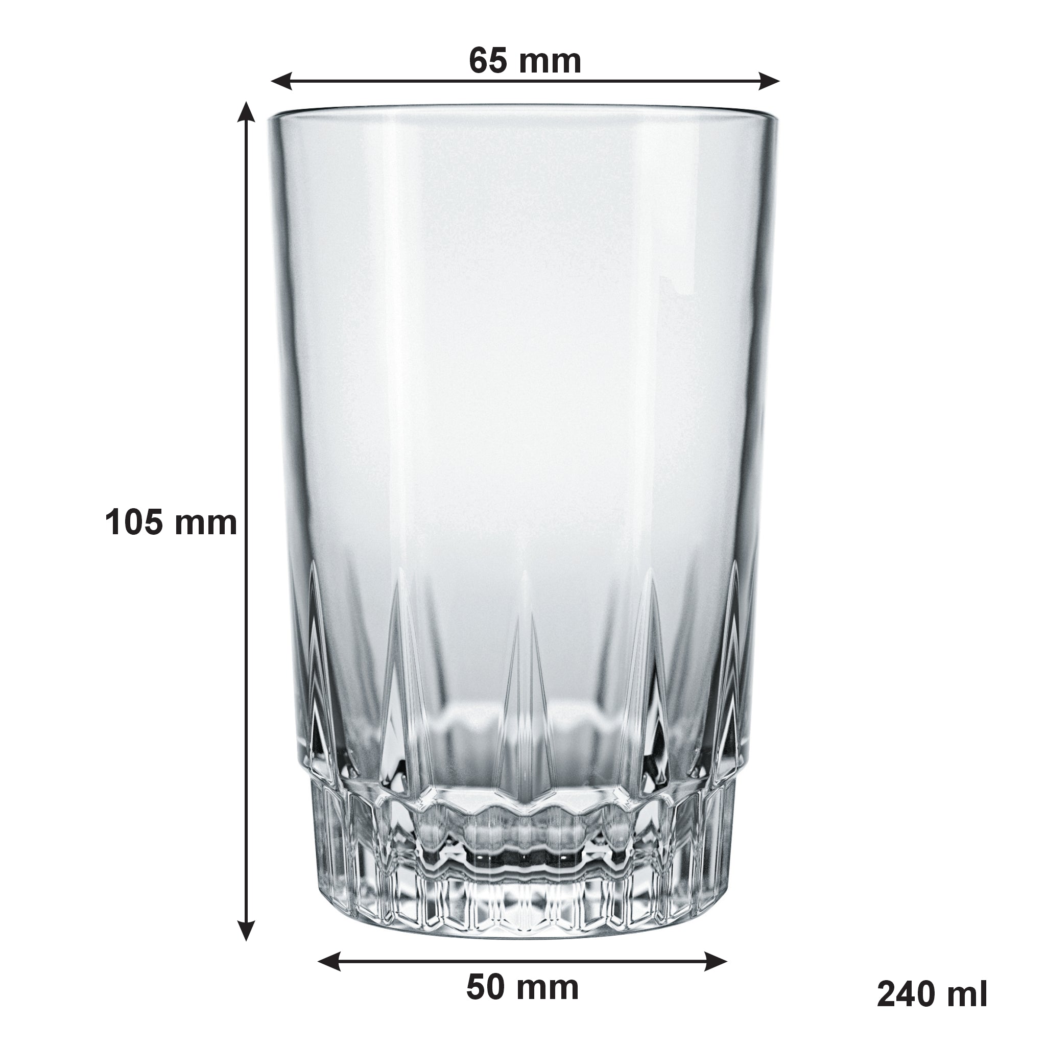 NADIR VEGAS TUMBLER, 240ML