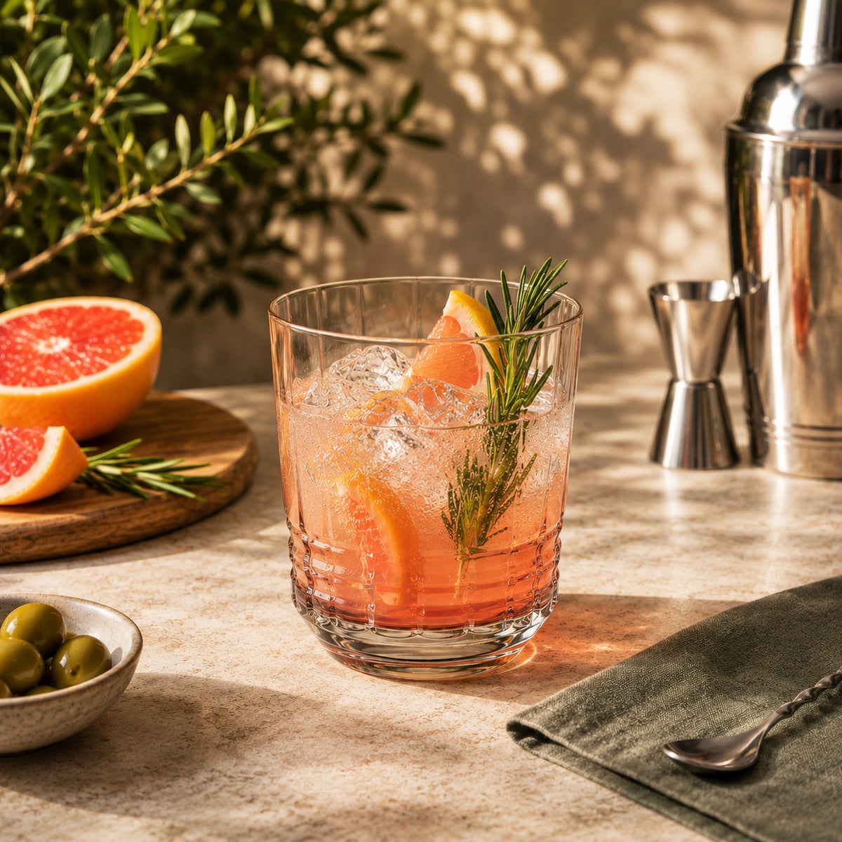 NADIR VENETO ROCKS TUMBLER, 300ML